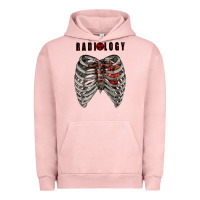 Pigment Salmon Radiology Urban Hoodie - RanaPortraitStore