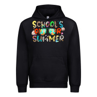Black school's out for summer Urban Hoodie - Zillion Design Studio