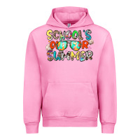 Fuchsia Pink school's out for summer Urban Hoodie - Zillion Design Studio