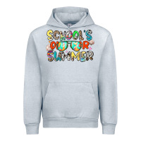Heather Grey school's out for summer Urban Hoodie - Zillion Design Studio