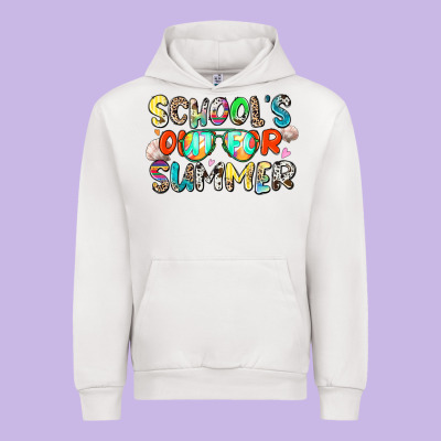 School's Out For Summer Urban Hoodie Designed By Zillion Design Studio