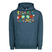 Pigment Midnight Navy school's out for summer Urban Hoodie - Zillion Design Studio