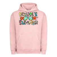 Pigment Salmon school's out for summer Urban Hoodie - Zillion Design Studio