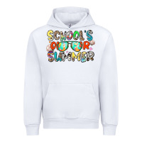 White school's out for summer Urban Hoodie - Zillion Design Studio