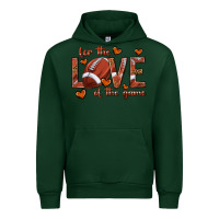 Forest Green for the love of the game football Urban Hoodie - texasbilliewilder