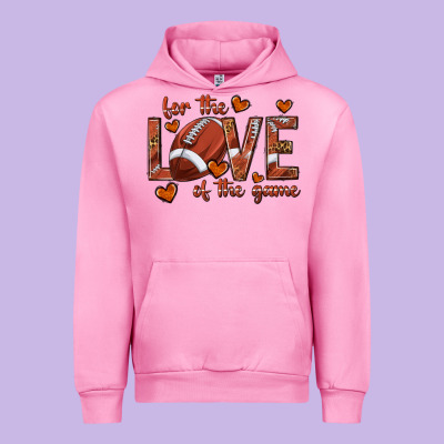 Urban Hoodie for the love of the game football