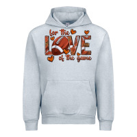 Heather Grey for the love of the game football Urban Hoodie - texasbilliewilder