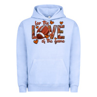 Pigment Grape Ice for the love of the game football Urban Hoodie - texasbilliewilder
