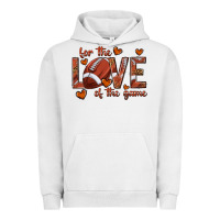 Pigment Lunar Rock for the love of the game football Urban Hoodie - texasbilliewilder