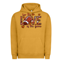 Pigment Peanut Butter for the love of the game football Urban Hoodie - texasbilliewilder
