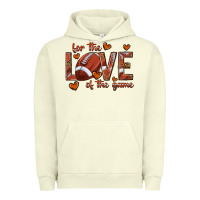 Pigment Pistachio for the love of the game football Urban Hoodie - texasbilliewilder