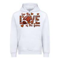 White for the love of the game football Urban Hoodie - texasbilliewilder