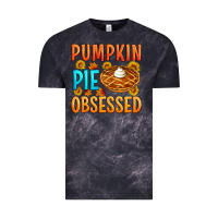 Cloud Black Pumpkin pie obsessed Vintage Tee - Artiststas
