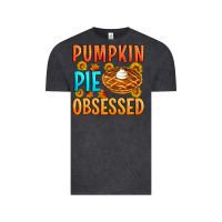Vintage Black Pumpkin pie obsessed Vintage Tee - Artiststas