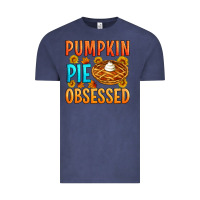 Vintage Denim Pumpkin pie obsessed Vintage Tee - Artiststas