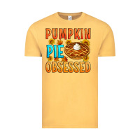 Vintage Mustard Pumpkin pie obsessed Vintage Tee - Artiststas