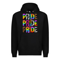 Black pride pride pride Premium Hoodie - texasbilliewilder