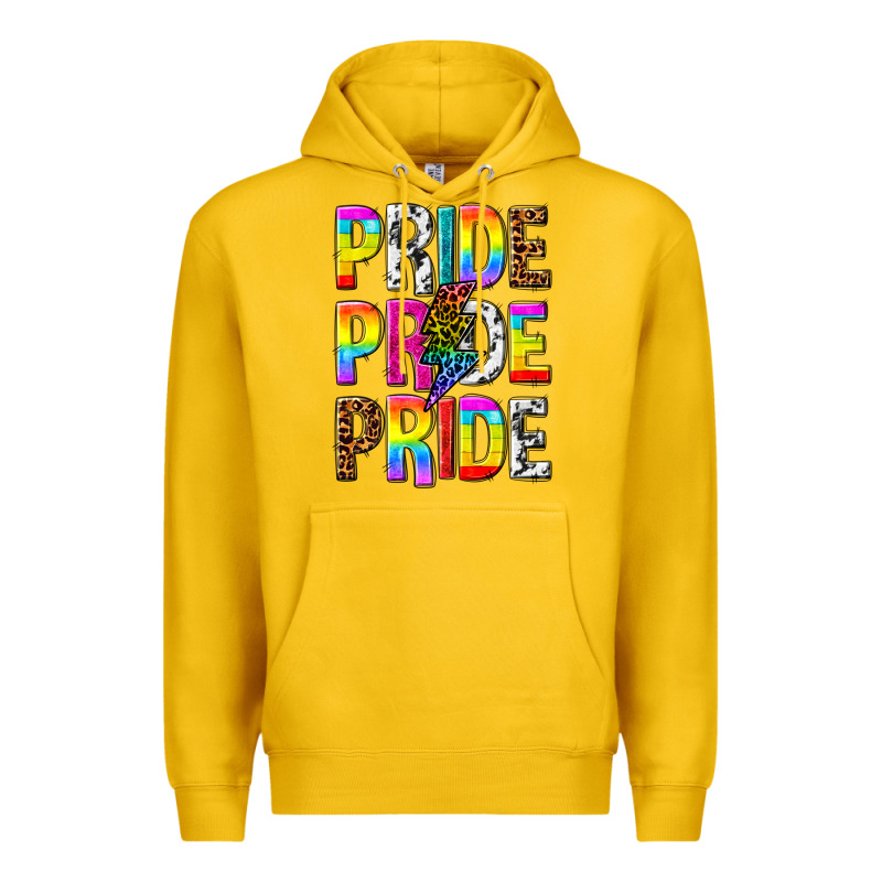 Pride Pride Pride Premium Hoodie by texasbilliewilder | Teevron