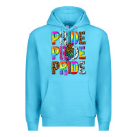 Ocean Blue pride pride pride Premium Hoodie - texasbilliewilder