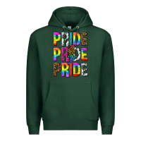 Sports Green pride pride pride Premium Hoodie - texasbilliewilder