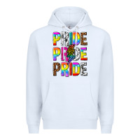 White pride pride pride Premium Hoodie - texasbilliewilder