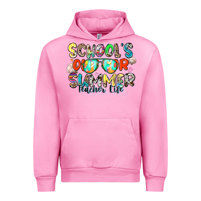 School's Out For Summer Teacher Life Urban Hoodie by Zillion Design Studio | Teevron