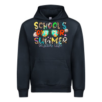 Navy school's out for summer teacher life Urban Hoodie - Zillion Design Studio