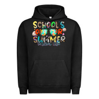 Pigment Black school's out for summer teacher life Urban Hoodie - Zillion Design Studio