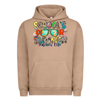 Pigment Burro school's out for summer teacher life Urban Hoodie - Zillion Design Studio