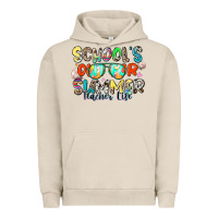 Pigment French Oak school's out for summer teacher life Urban Hoodie - Zillion Design Studio