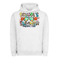 Pigment Lunar Rock school's out for summer teacher life Urban Hoodie - Zillion Design Studio