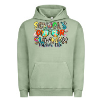 Pigment Oil Green school's out for summer teacher life Urban Hoodie - Zillion Design Studio