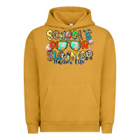 Pigment Peanut Butter school's out for summer teacher life Urban Hoodie - Zillion Design Studio