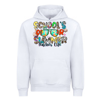 White school's out for summer teacher life Urban Hoodie - Zillion Design Studio