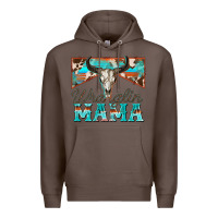 Coffee wranglin mama Premium Hoodie - Zillion Design Studio