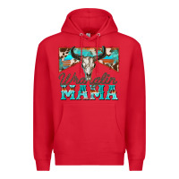 Red wranglin mama Premium Hoodie - Zillion Design Studio