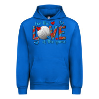 Cobalt for the love of the game hockey Urban Hoodie - texasbilliewilder