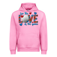 Fuchsia Pink for the love of the game hockey Urban Hoodie - texasbilliewilder