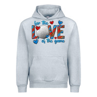 Heather Grey for the love of the game hockey Urban Hoodie - texasbilliewilder
