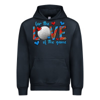 Navy for the love of the game hockey Urban Hoodie - texasbilliewilder