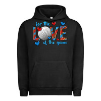 Pigment Black for the love of the game hockey Urban Hoodie - texasbilliewilder