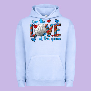 For The Love Of The Game Hockey Urban Hoodie Designed By Texasbilliewilder