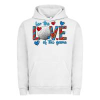 Pigment Lunar Rock for the love of the game hockey Urban Hoodie - texasbilliewilder