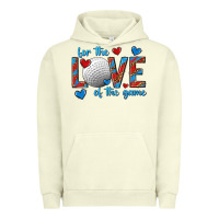 Pigment Pistachio for the love of the game hockey Urban Hoodie - texasbilliewilder