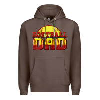 Coffee softball dad Premium Hoodie - Zillion Design Studio