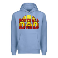 Colony Blue softball dad Premium Hoodie - Zillion Design Studio