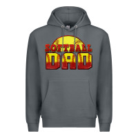 Rock softball dad Premium Hoodie - Zillion Design Studio