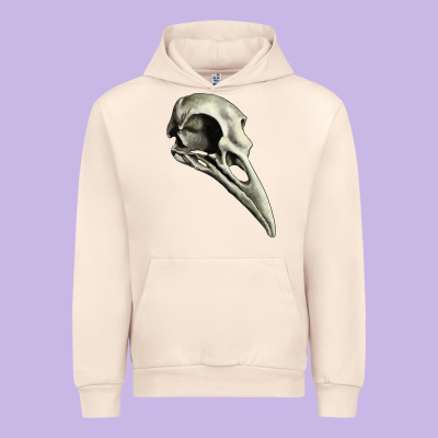 Urban Hoodie Raven Skull