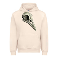 Sandshell Raven Skull Urban Hoodie - RanaPortraitStore