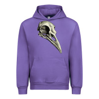 Tulip Raven Skull Urban Hoodie - RanaPortraitStore